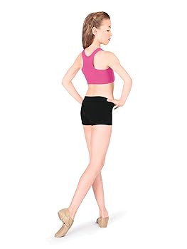 Amazon.com: Theatricals Girls Dance Shorts N5505CBLKI Black